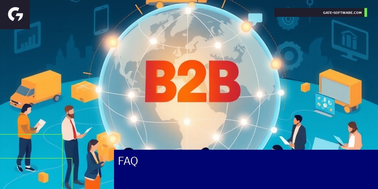 Schemat platformy B2B z elementami automatyzacji i personalizacji