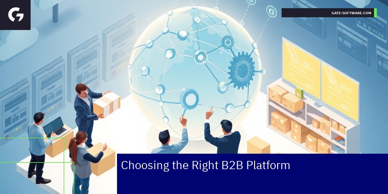 B2B platform comparison and cost evaluation graph