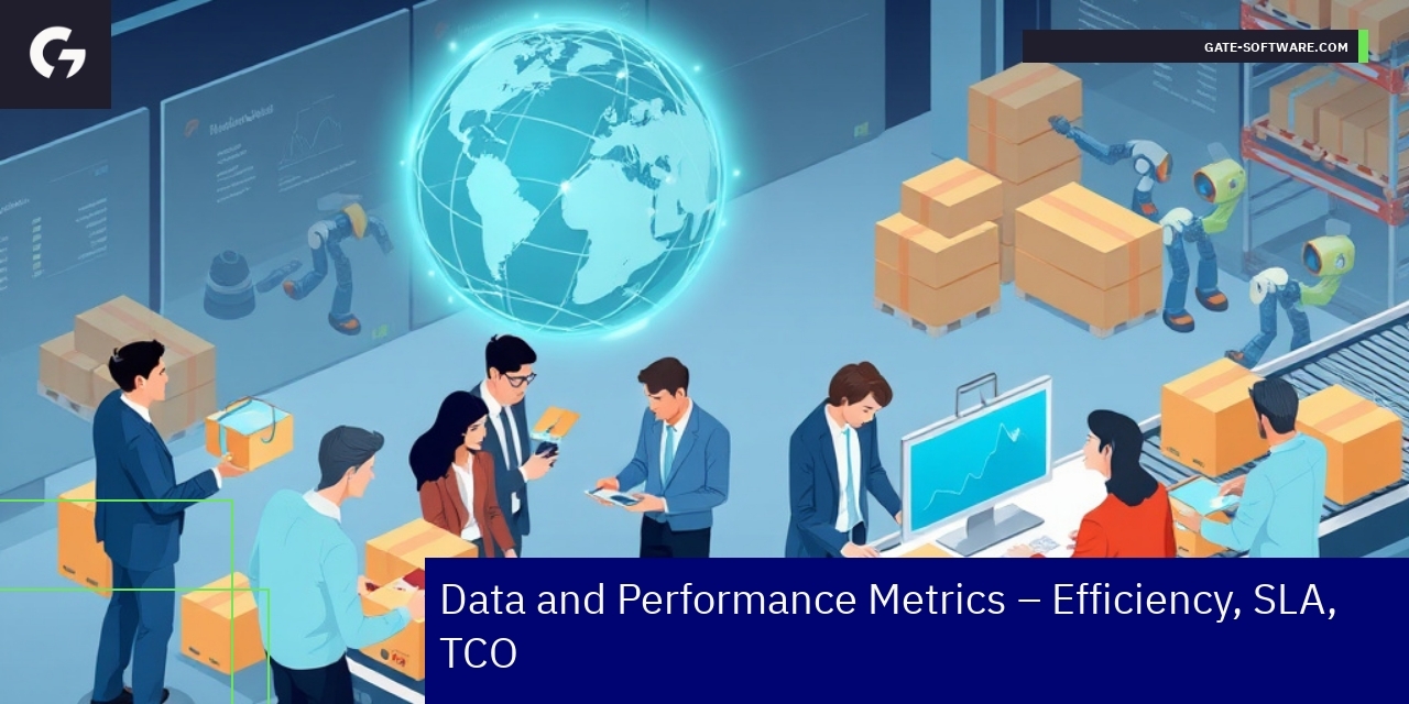 Gate-Software B2B Performance Metrics Overview Graph showing Gate-Software B2B performance metrics
