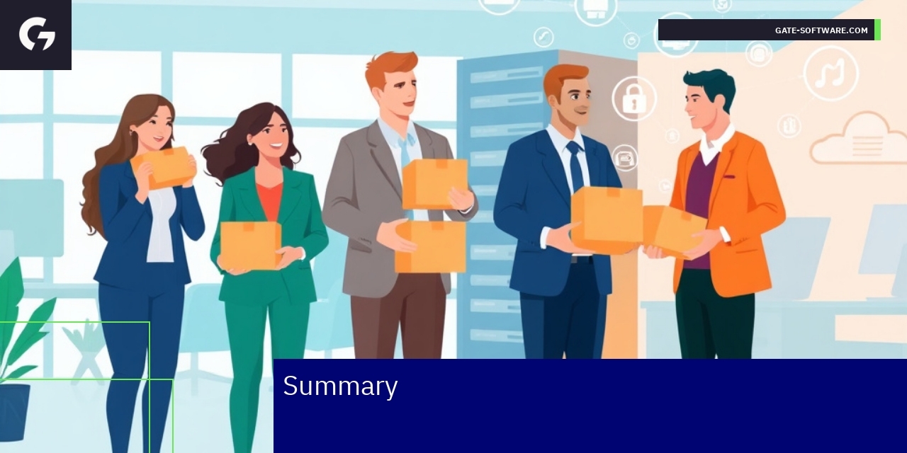 Illustration of B2B e-commerce platform and growth