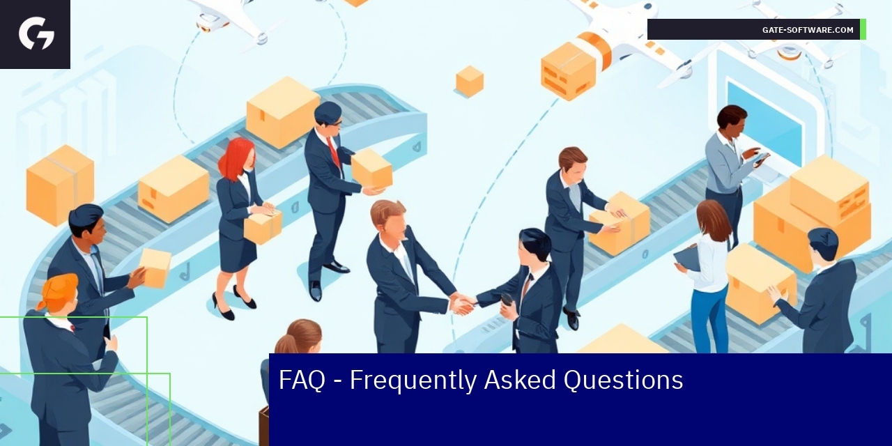 Illustration showing B2B platform connections