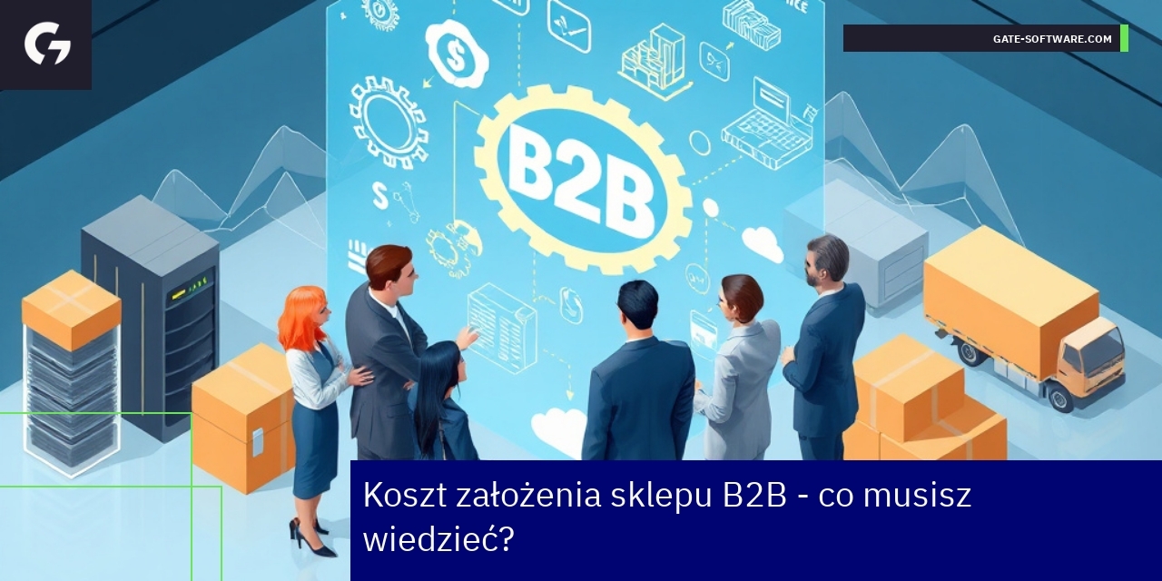 Schemat kosztów i analiz sklepu B2B
