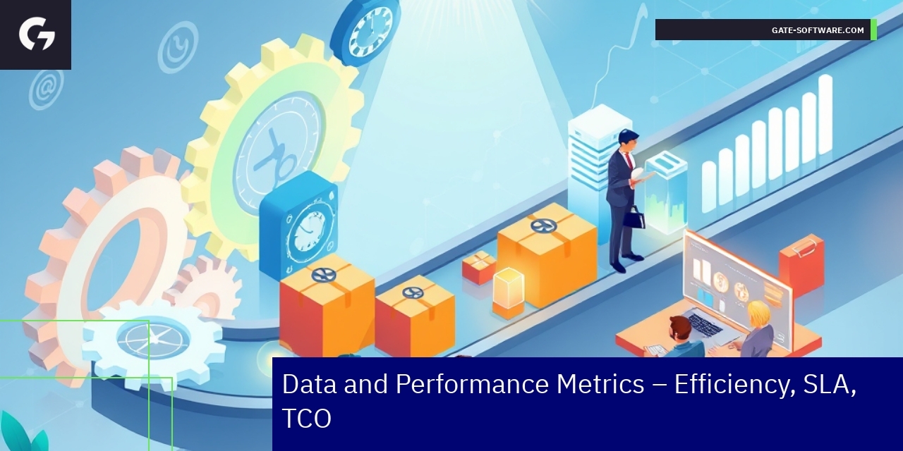 Efektywność i metryki wydajności Magento Wykresy pokazujące kluczowe metryki operacyjne