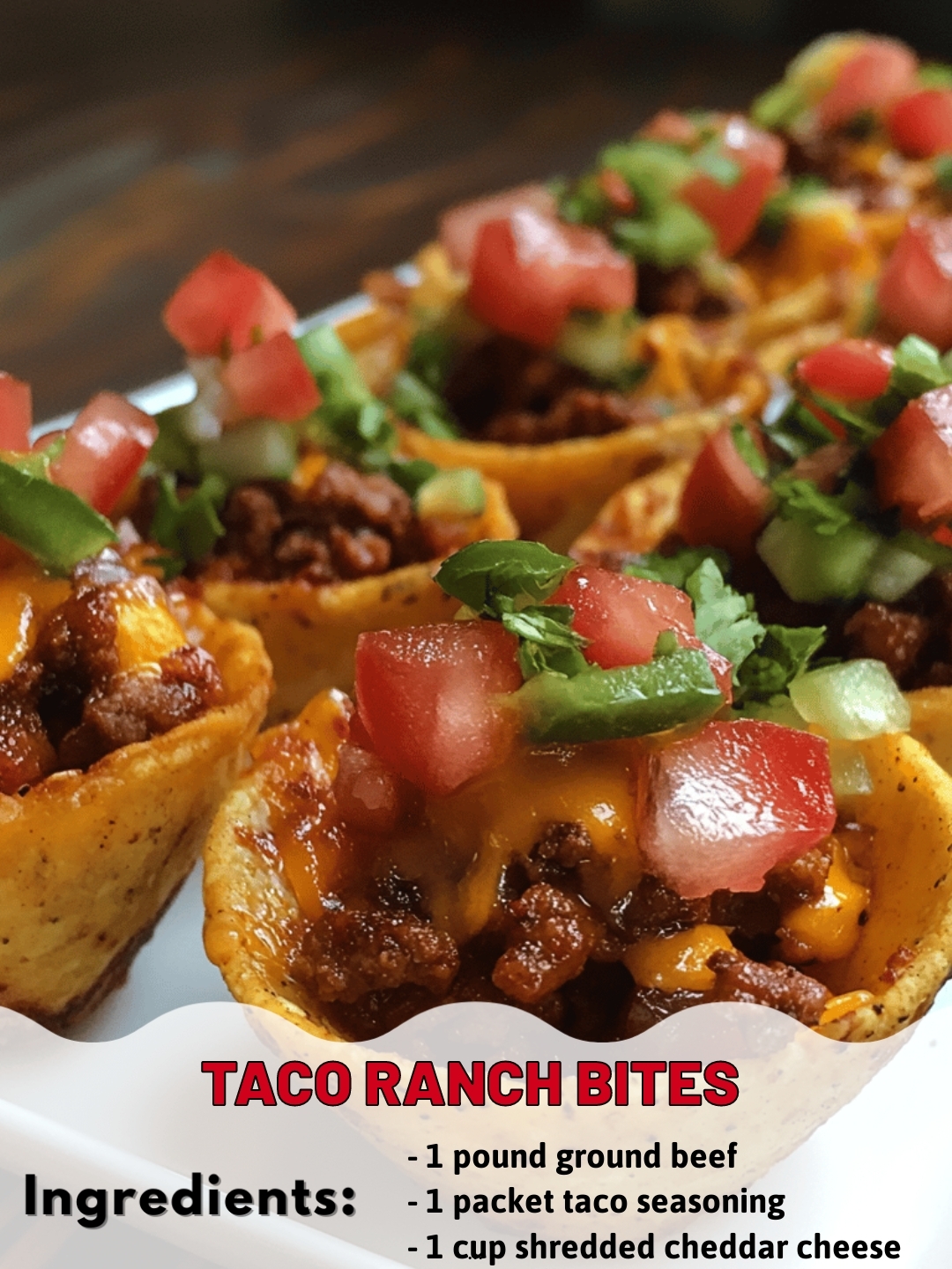 Taco Ranch Bites