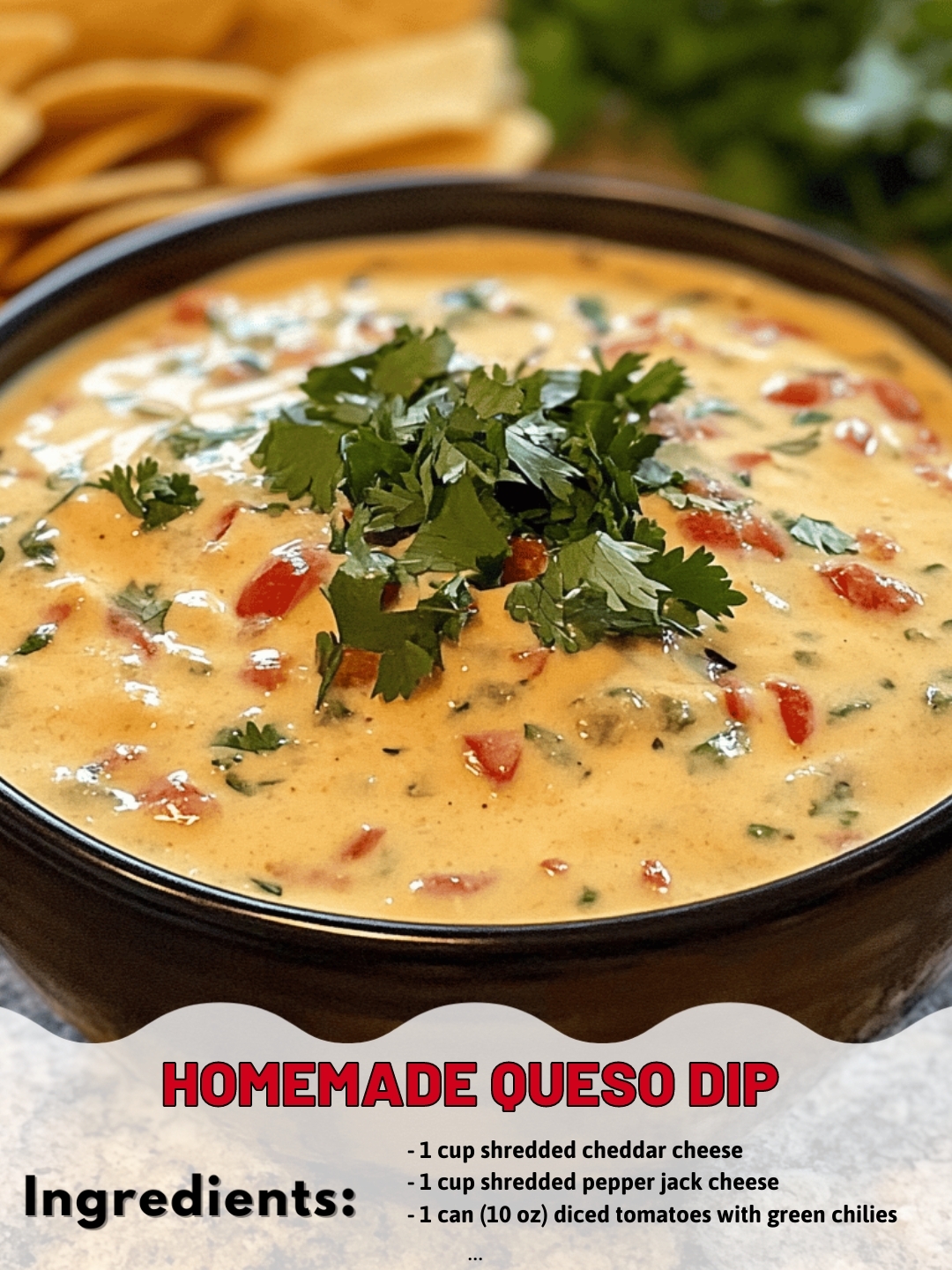 Homemade Queso Dip