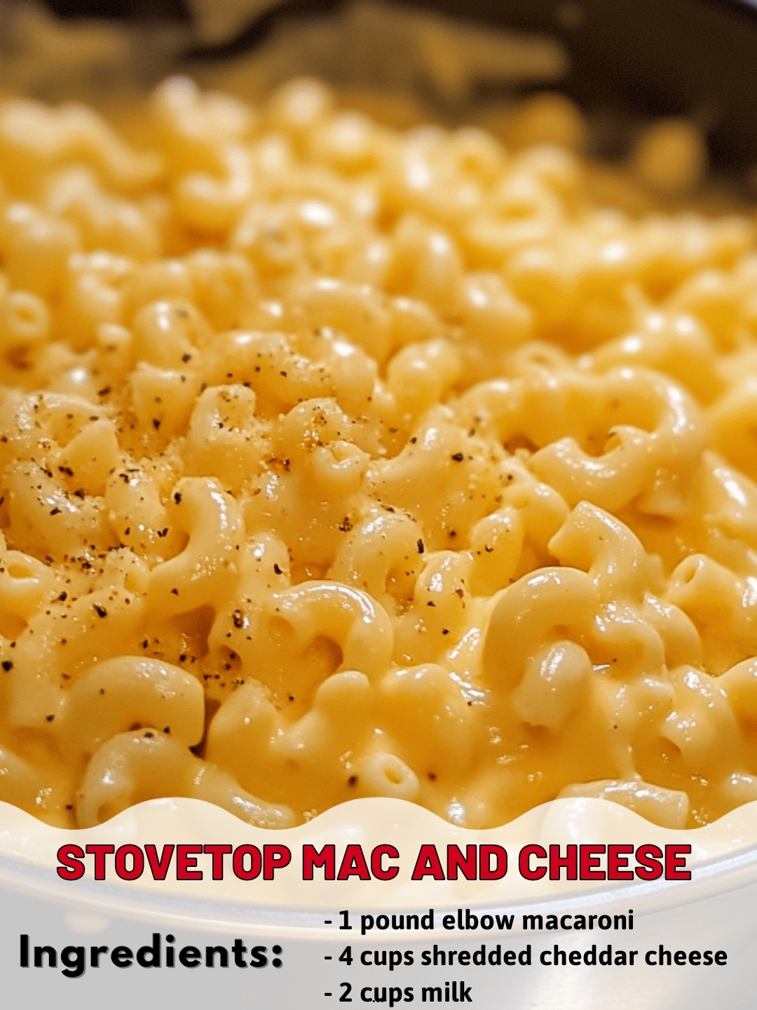 Stovetop Mac and Cheese
