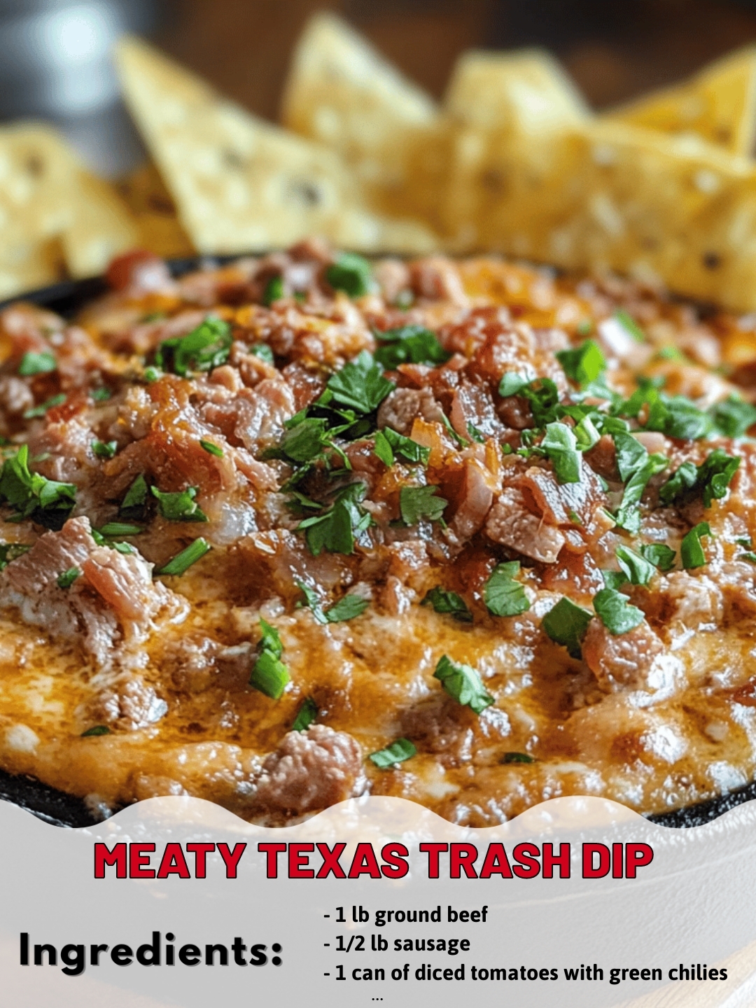 Meaty Texas Trash Dip