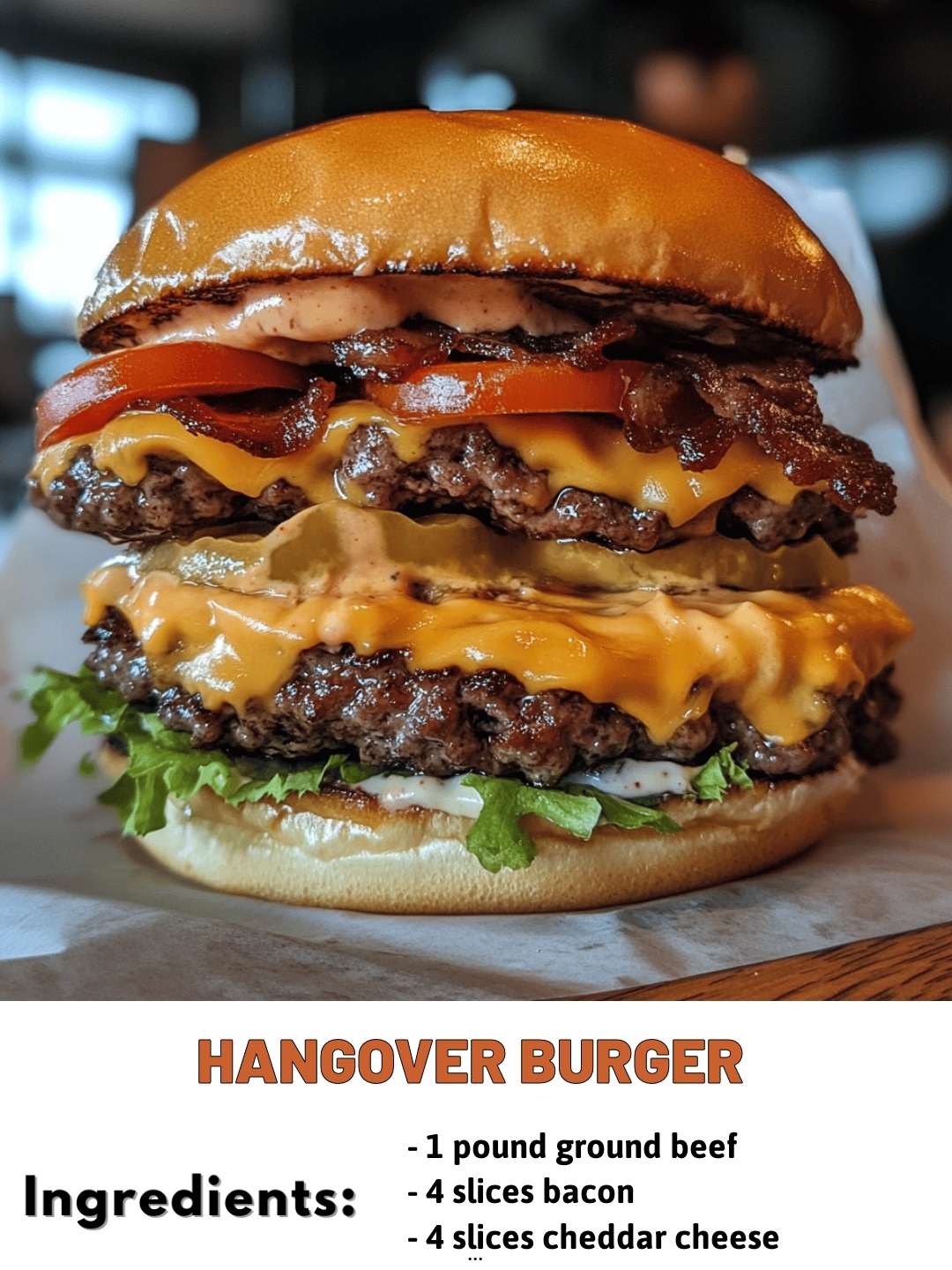 Hangover Burger