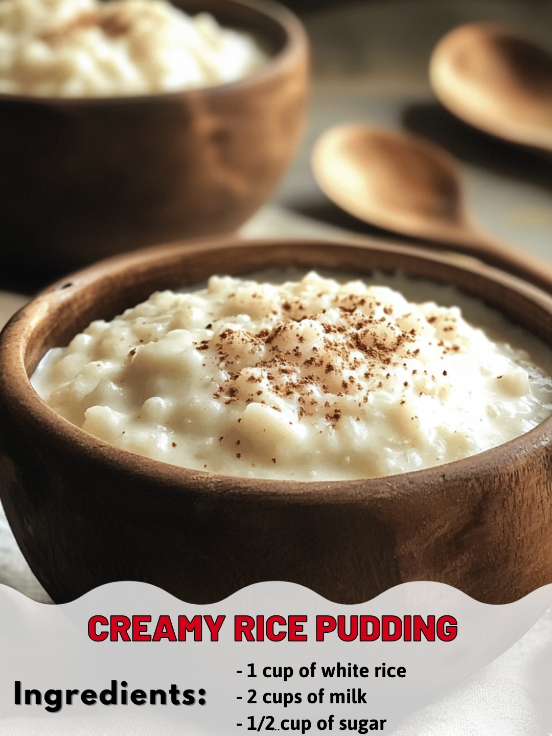 Creamy Rice Pudding 