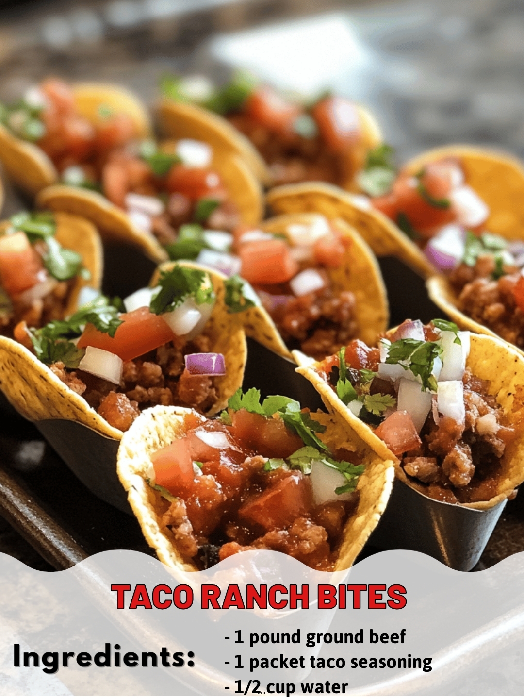 Taco Ranch Bites