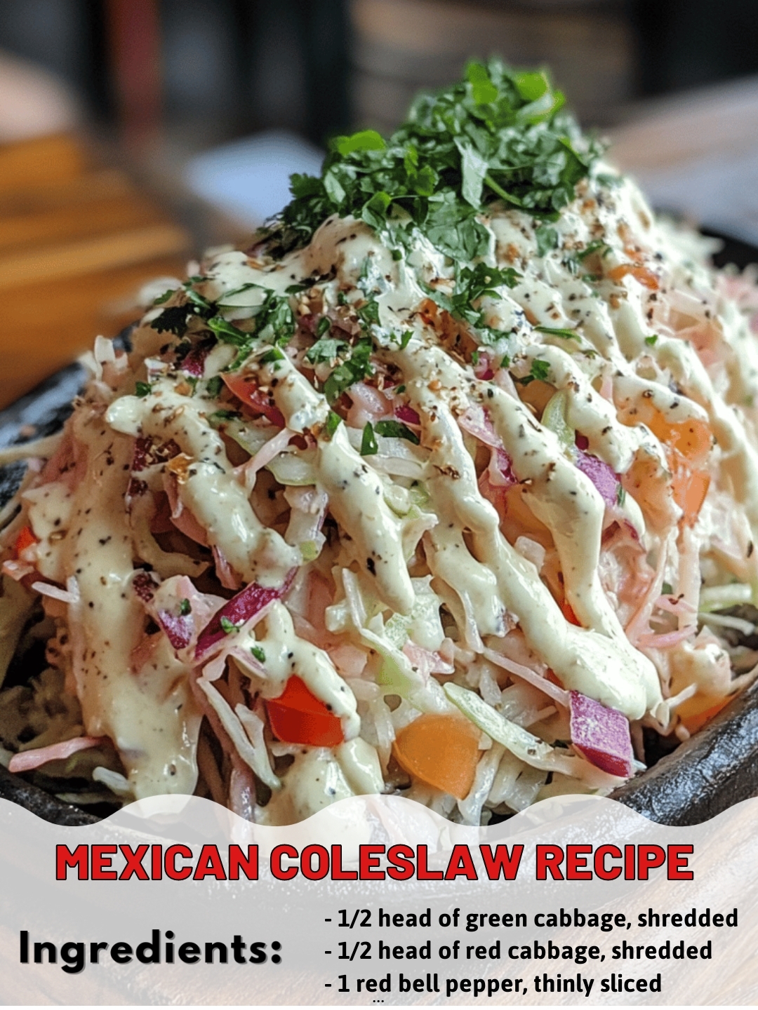 Mexican Coleslaw Recipe