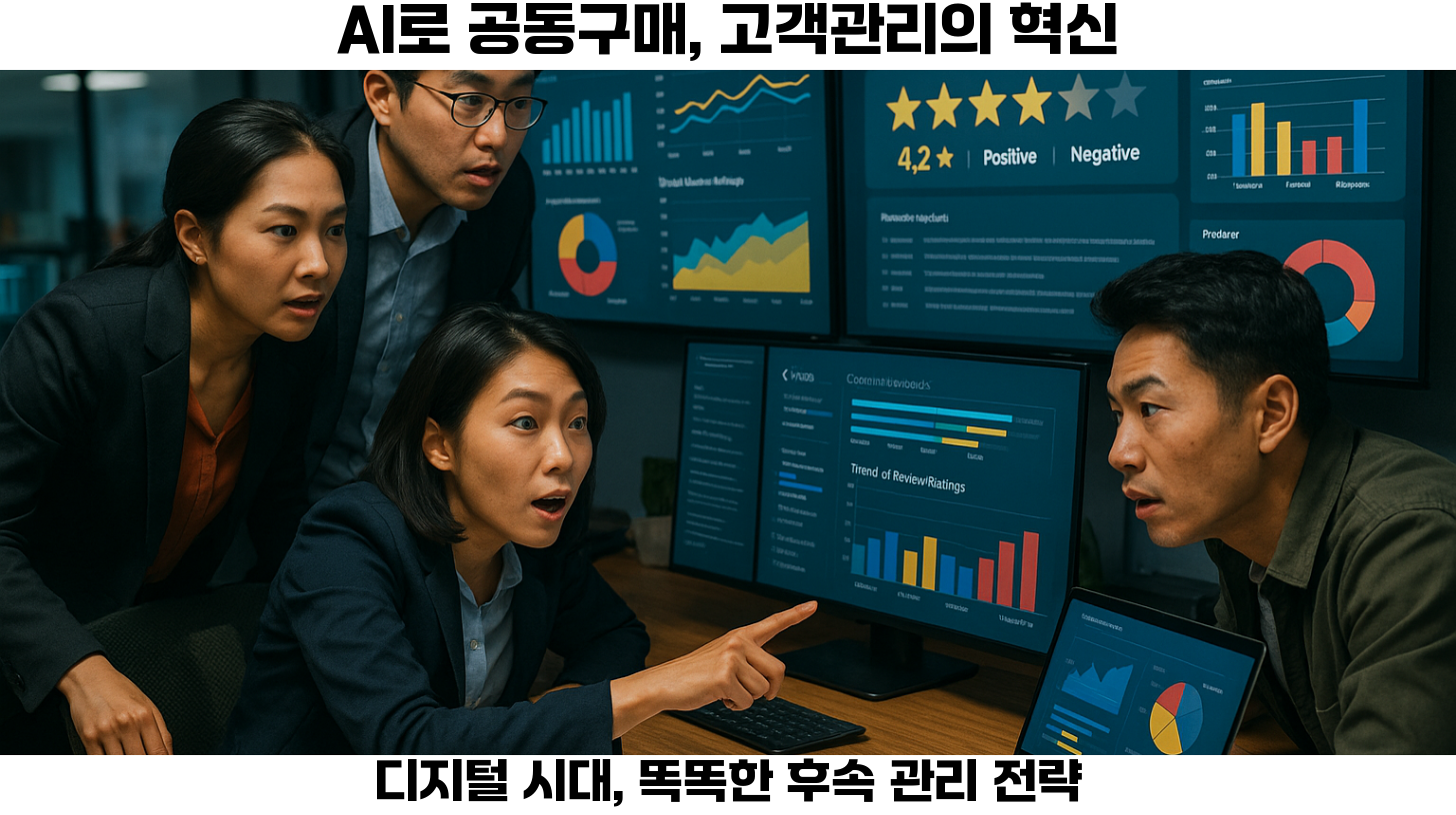 AI로 자동화된 공동구매 후속 관리
