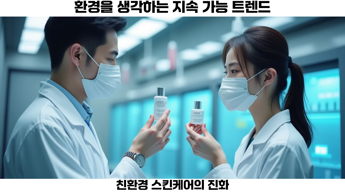 지속 가능한 스킨케어 제품