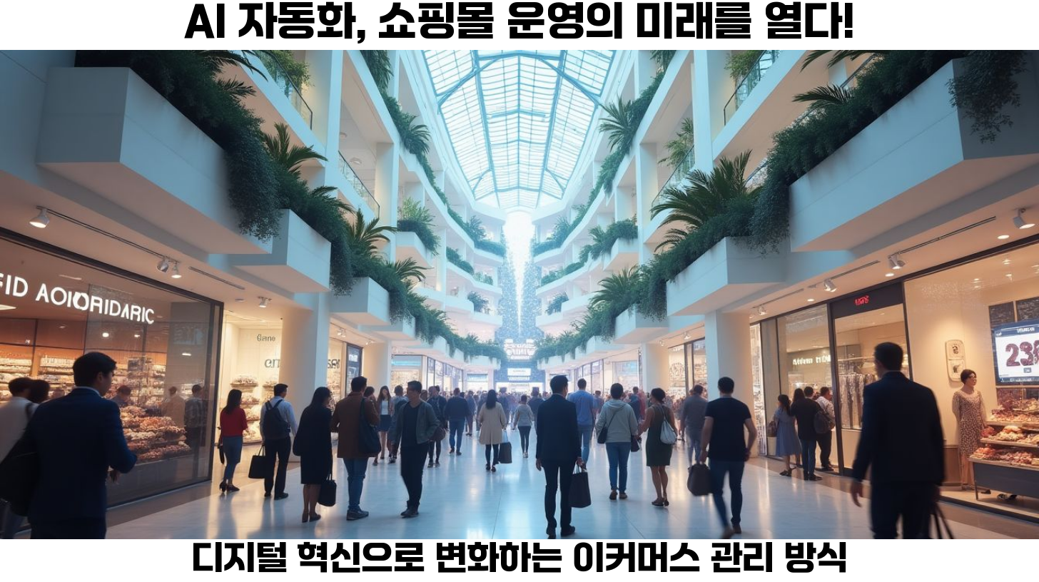 AI 자동화 기술의 발전은 쇼핑몰 운영 방식에 큰 변화를 가져오고 있습니다.