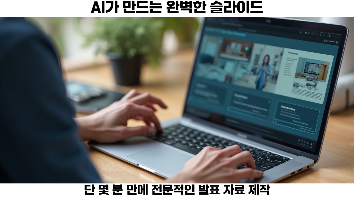 AI 프레젠테이션 생성기로 슬라이드 제작을 간편하게, 비즈니스 커뮤니케이션 혁신하기 3 슬라이드 자동 생성