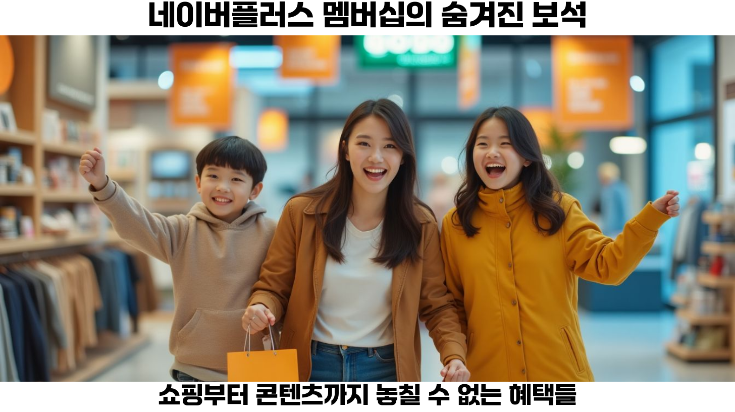 네이버플러스 멤버십 쇼핑 혜택