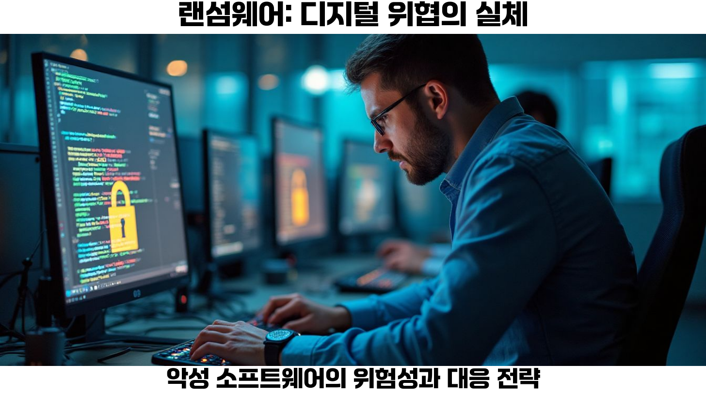 랜섬웨어 공격의 새로운 전개와 예방책