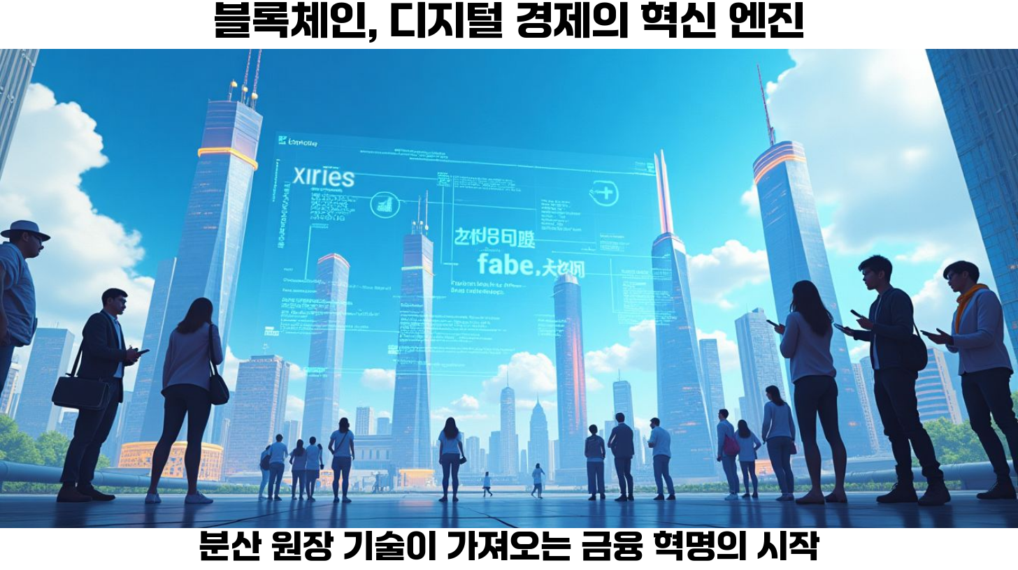 블록체인 기술의 기본 원리와 작동 방식