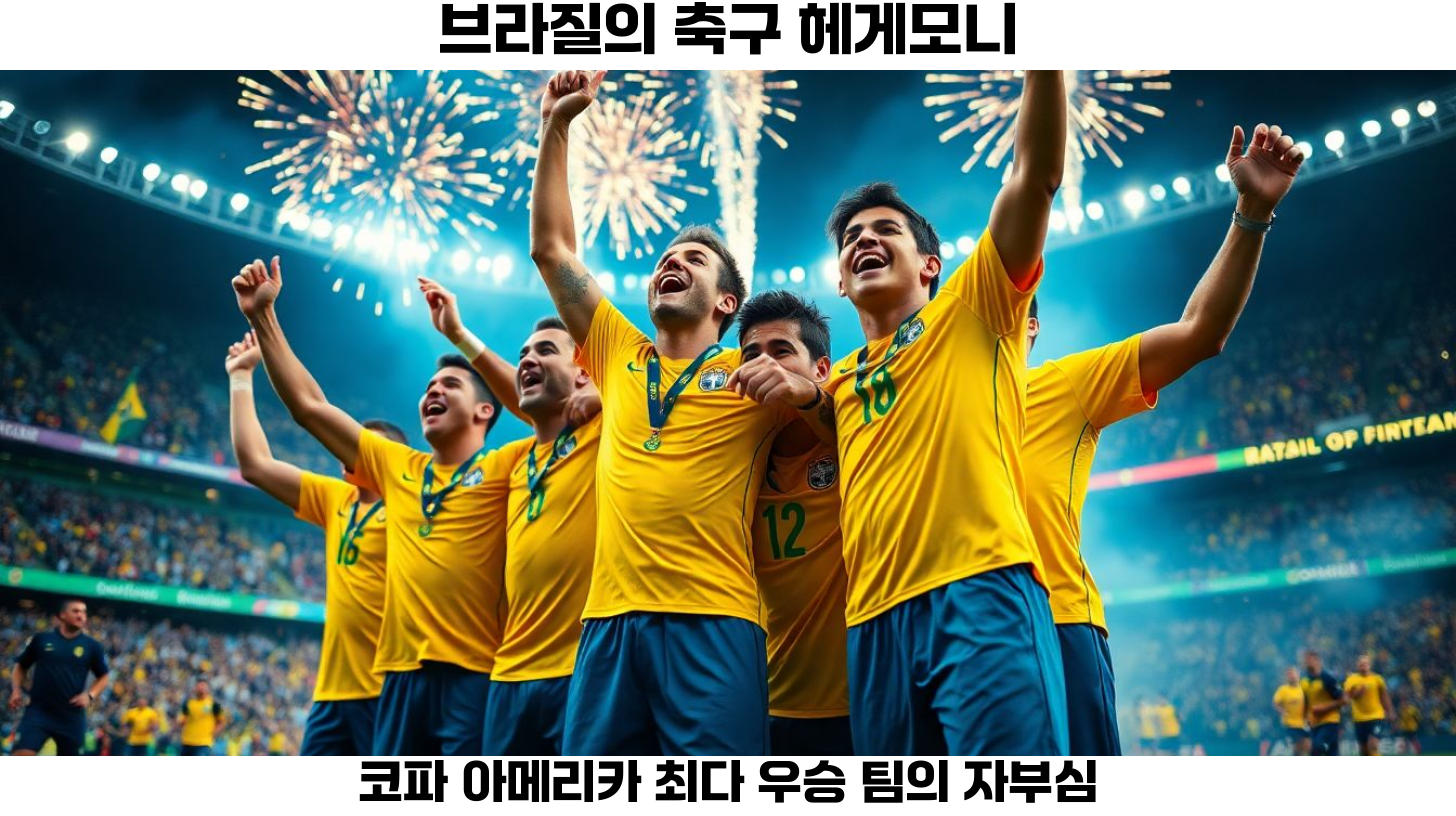 코파 아메리카 2023: 리오넬 메시가 이끄는 아르헨티나, 브라질과의 결승을 향해! 3 브라질 축구팀의 전통과 도전