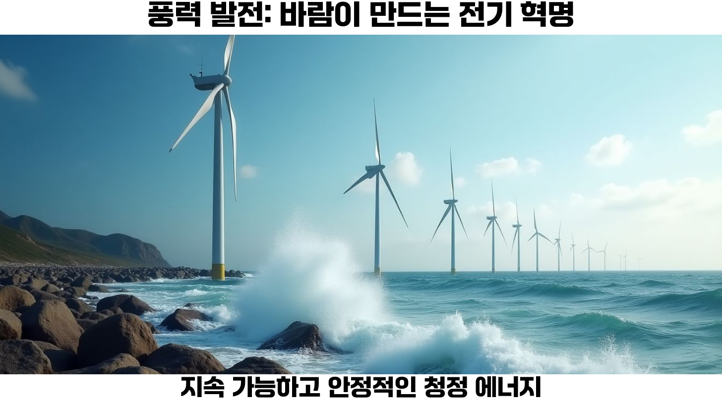 재생 에너지의 미래: 태양광, 풍력, 수소 에너지와 에너지 저장의 혁신 4 풍력 발전의 장점