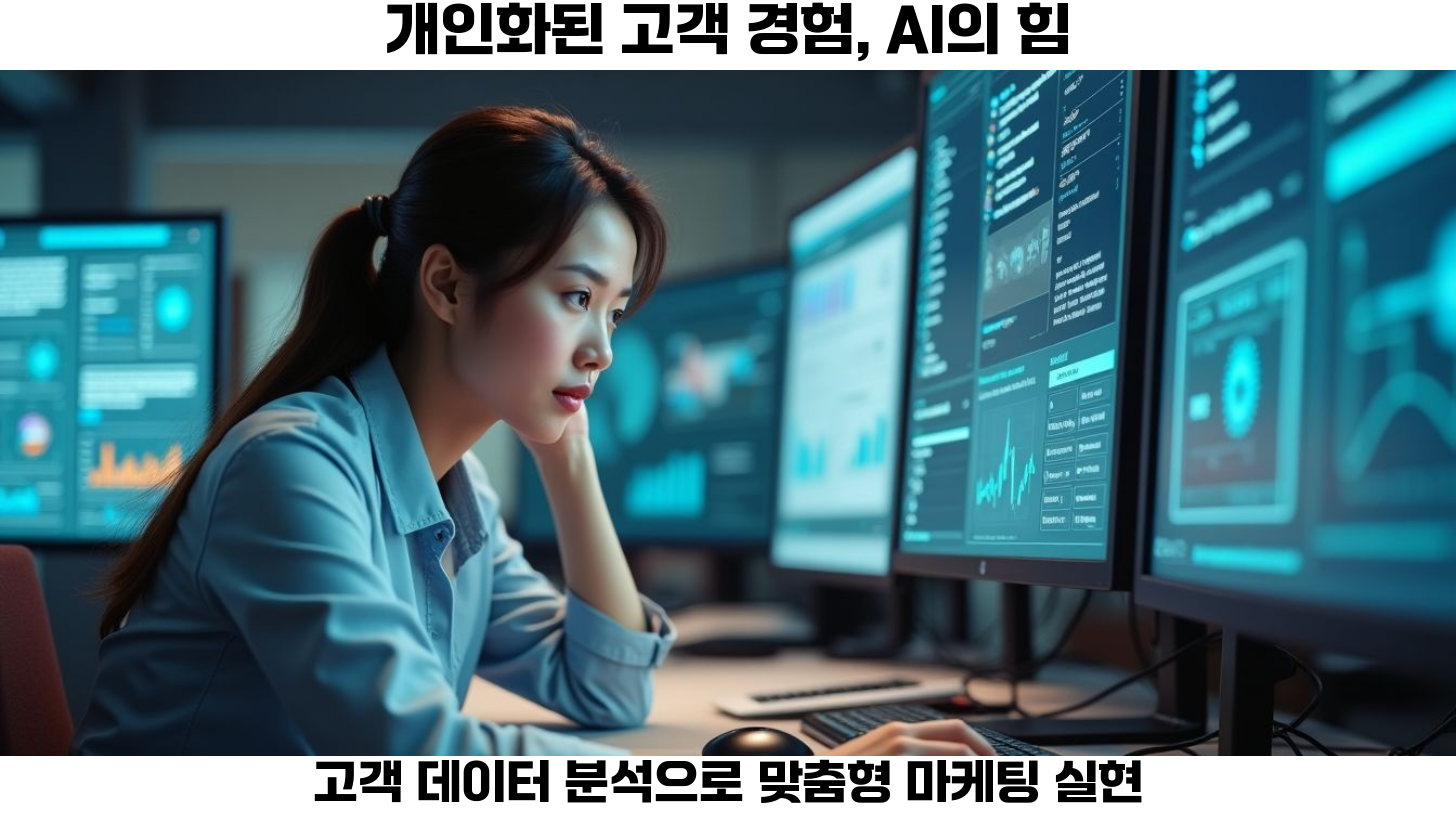 개인화와 고객 세분화