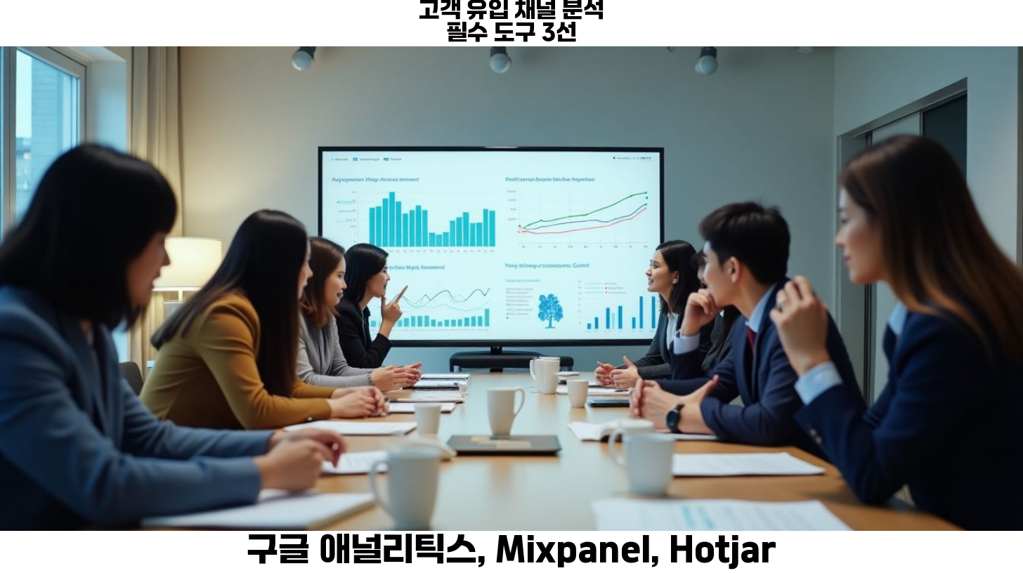 고객 유입 채널 분석 도구