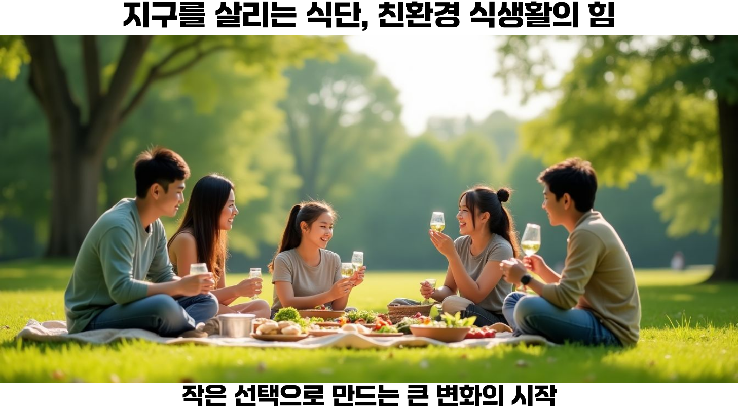 대체육과 비건 식품의 혁신: 식물성 식품으로 친환경 식단 즐기기 5 친환경 식단 실천하기