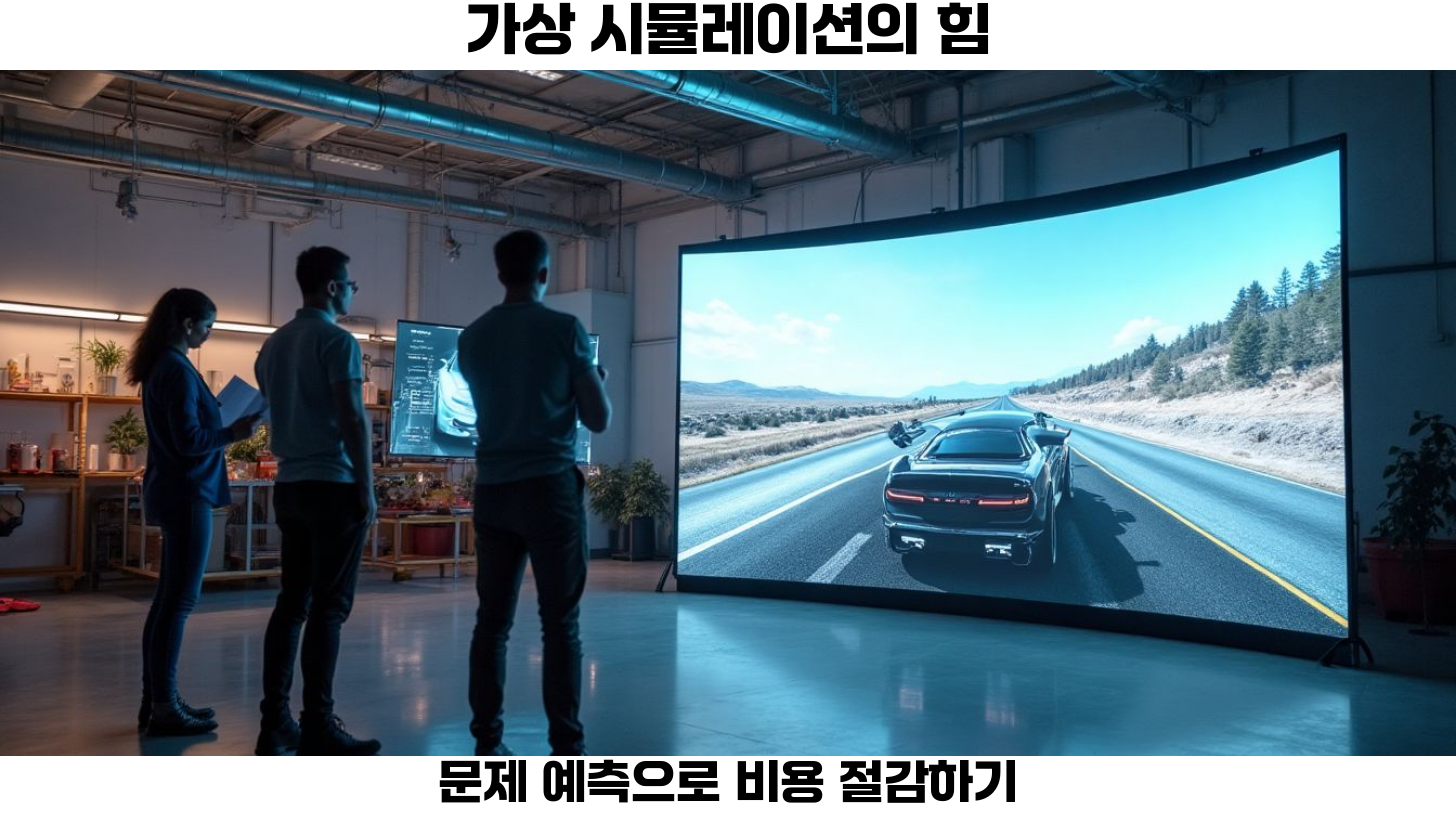 디지털 트윈 기술로 혁신하는 산업 자동화와 예측 유지보수의 미래 3 가상 시뮬레이션