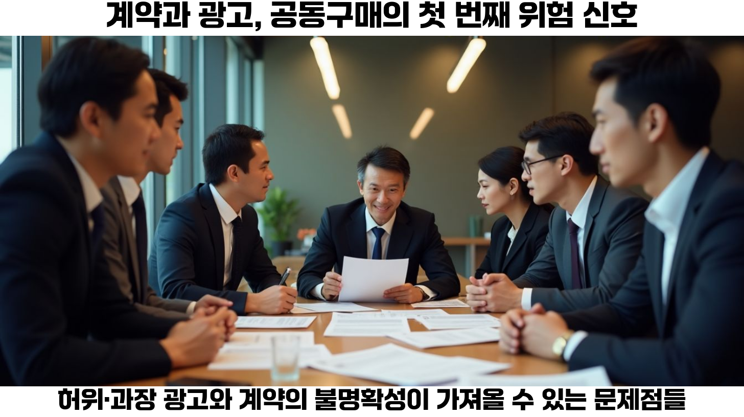 공동구매의 법적 리스크: 피해야 할 함정과 그 해결방안 3 두번째 계약서의 중요성