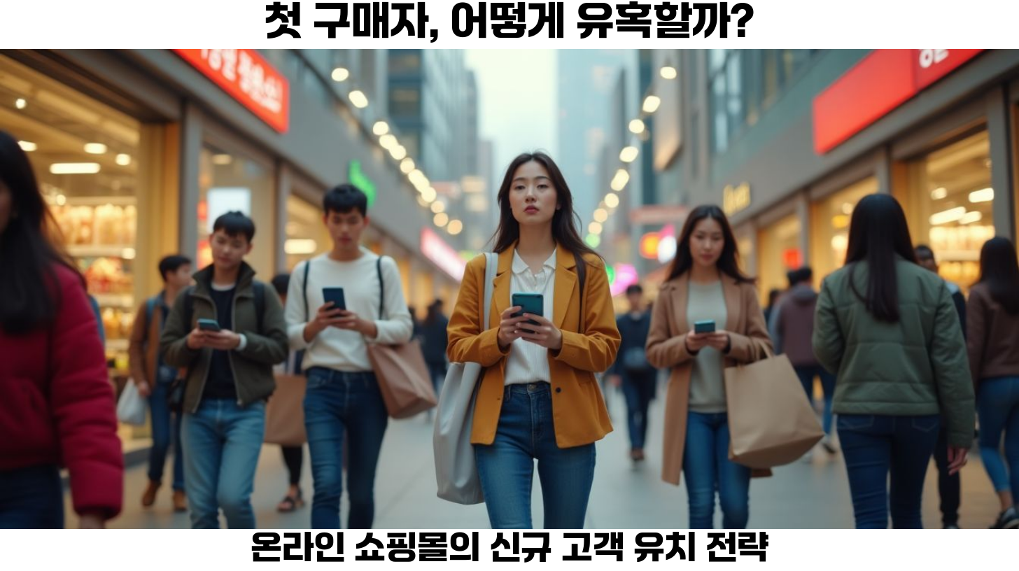 첫 구매자를 위한 특별 혜택은 온라인 쇼핑몰에서 매우 중요한 마케팅 전략 중 하나입니다.