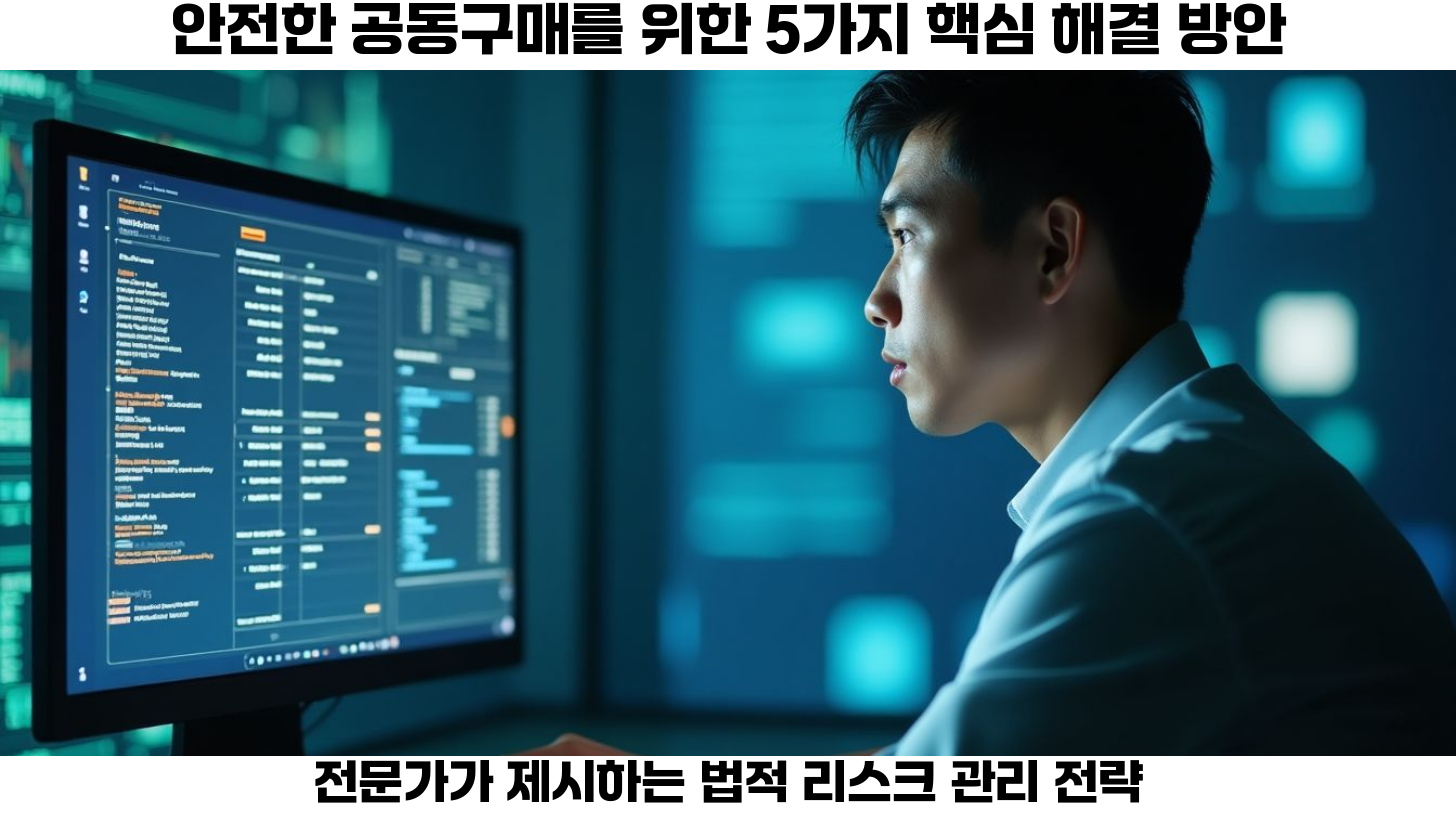 공동구매의 법적 리스크: 피해야 할 함정과 그 해결방안 5 네번째 법적 리스크 해결 방안