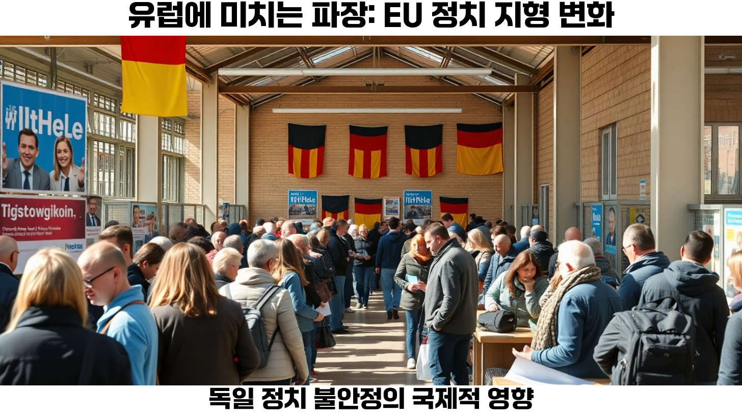 독일 총리 불신임 위기: 정치적 혼란 속 조기 총선의 가능성과 유럽 정치에 미치는 영향 4 유럽 정치의 변화: 독일 상황이 미치는 교훈