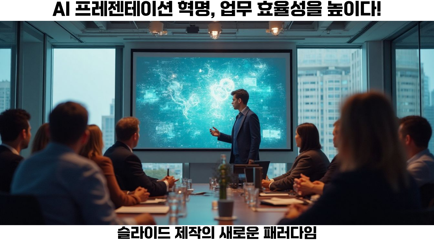 AI 프레젠테이션 생성기로 슬라이드 제작을 간편하게, 비즈니스 커뮤니케이션 혁신하기 2 최신 AI 기술로 발표 자료 디자인 간소화