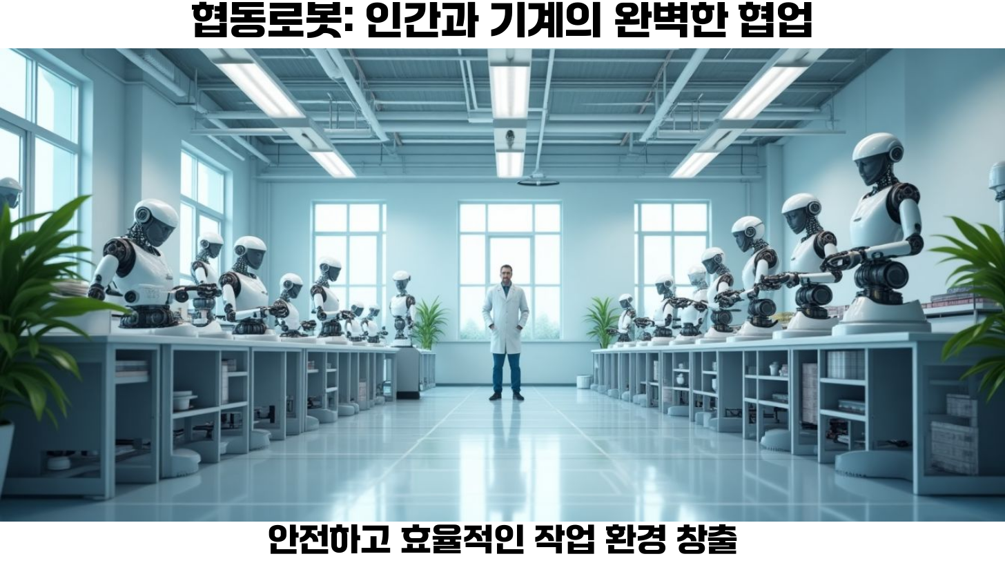 로봇 공학의 미래: 산업용 로봇과 AI 로봇의 혁신적인 변화 4 협동로봇의 발전