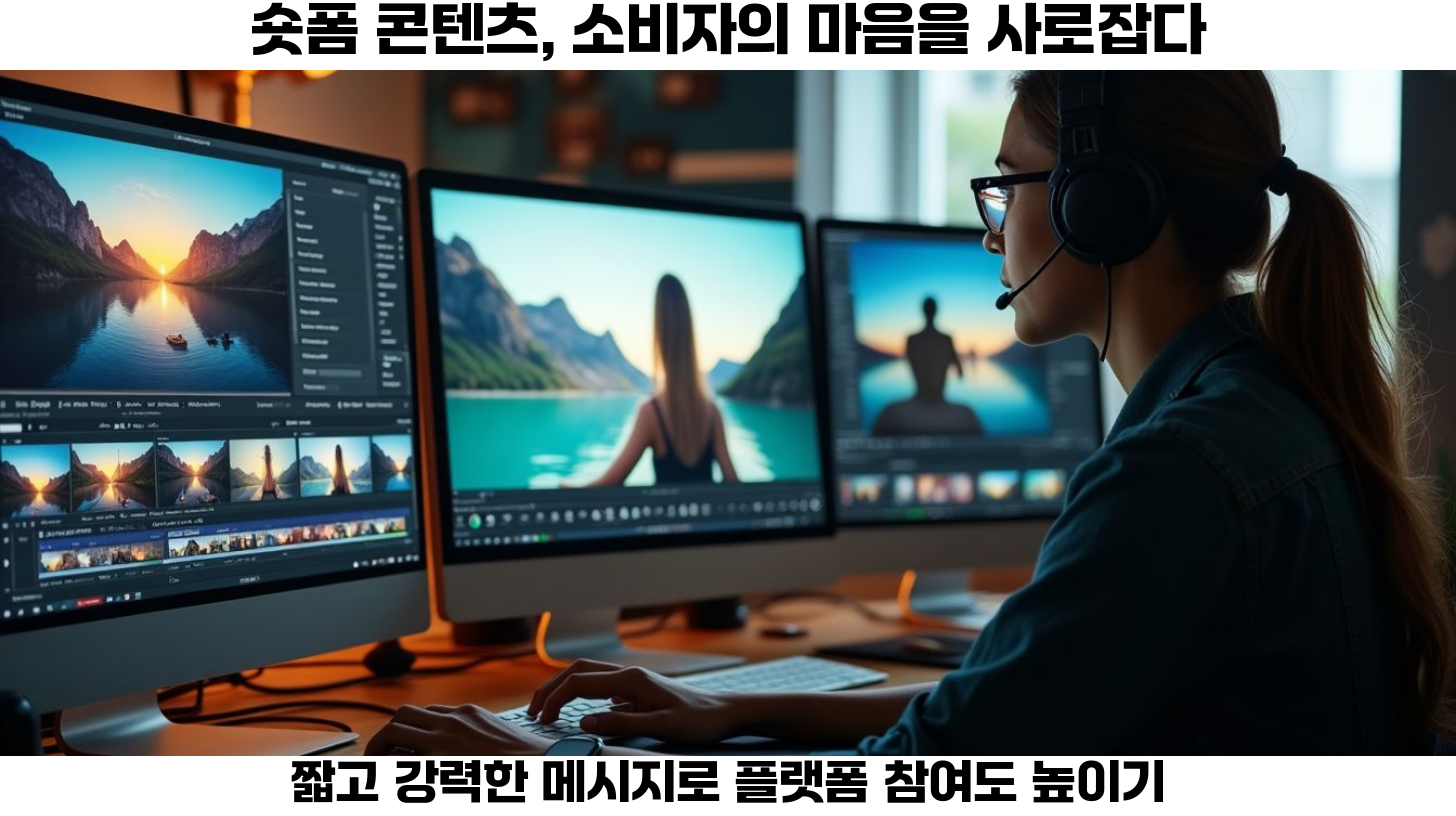 2024년 숏폼 콘텐츠 제작을 위한 필수 도구 3 쇼츠자동화의 매력