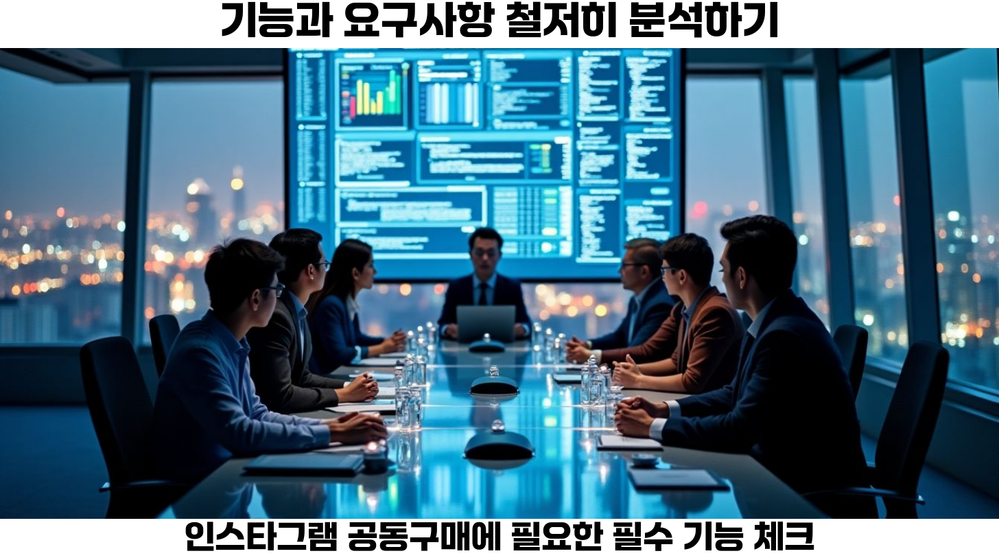 공동구매 자동화 솔루션 선정 시 꼭 알아야 할 체크리스트 3 자동화 기능 및 요구사항