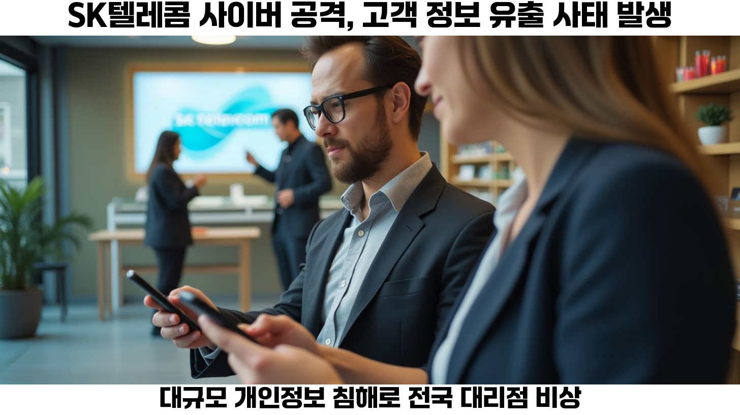 사이버 공격으로 유출된 고객 정보, SK텔레콤의 대응