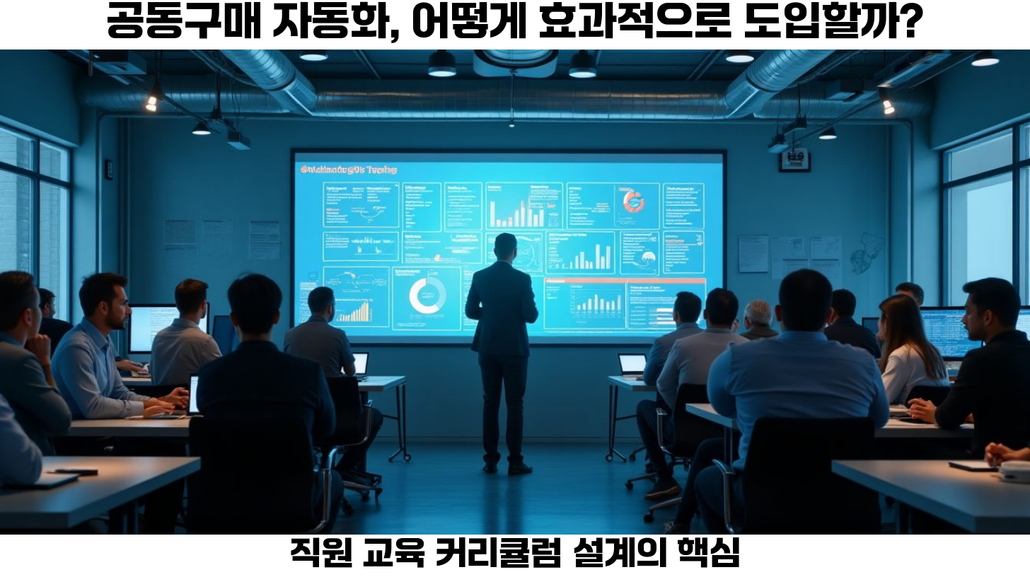 공동구매 자동화 도입을 위한 효과적인 직원 교육 커리큘럼 설계 2 공동구매 자동화 도입은 기업이 효율성을 높이고 비용을 절감하는 데 기여할 수 있는 중요한 결정입니다.