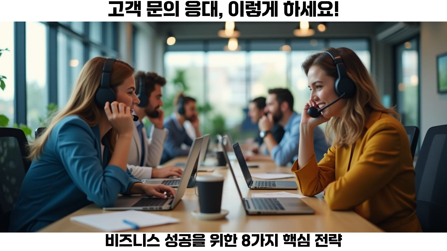첫번째, 현대 비즈니스 환경에서 고객 문의가 많은 상황은 흔히 발생합니다.