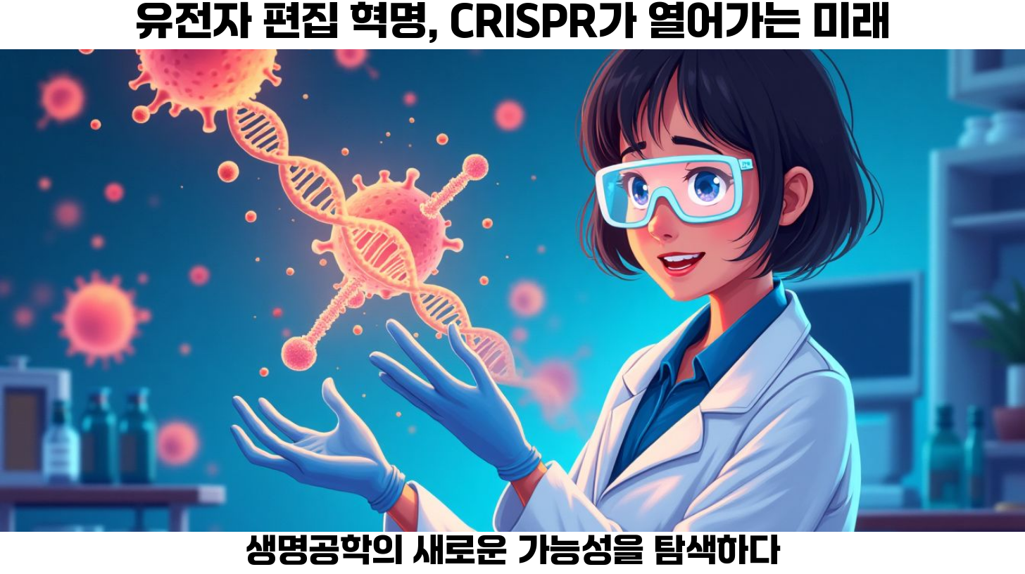 CRISPR 기술의 원리와 유전자 편집의 이점