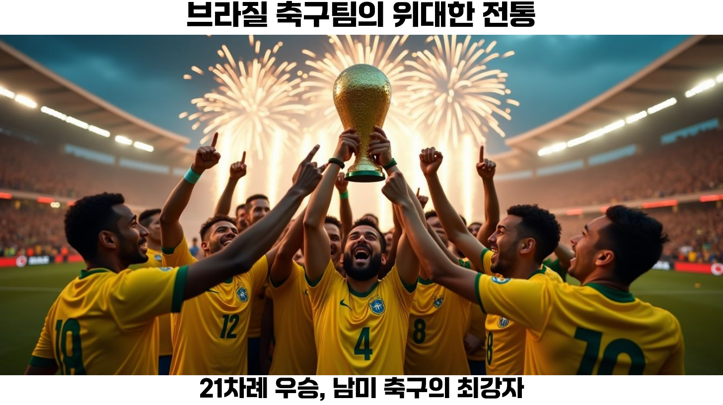 브라질 축구팀의 과거 우승 기록과 현재 전력
