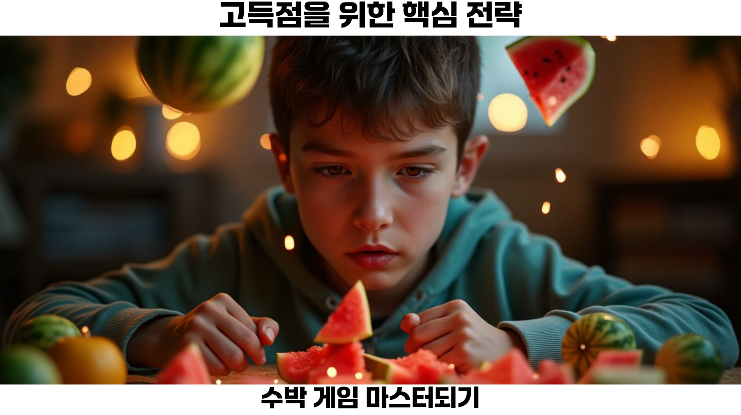 최고 점수를 달성하기 위한 전략과 노하우