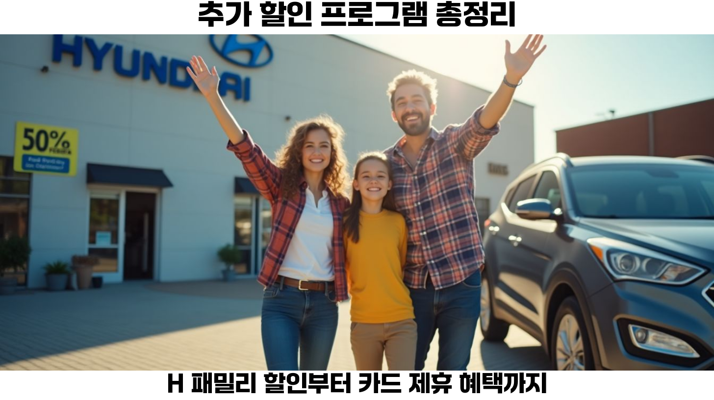 초반 구매자를 위한 현대차의 놀라운 혜택 총정리 5 네번째, 현대차는 소비자들의 다양한 요구를 반영하여 더욱 향상된 서비스를 제공할 것으로 기대됩니다.