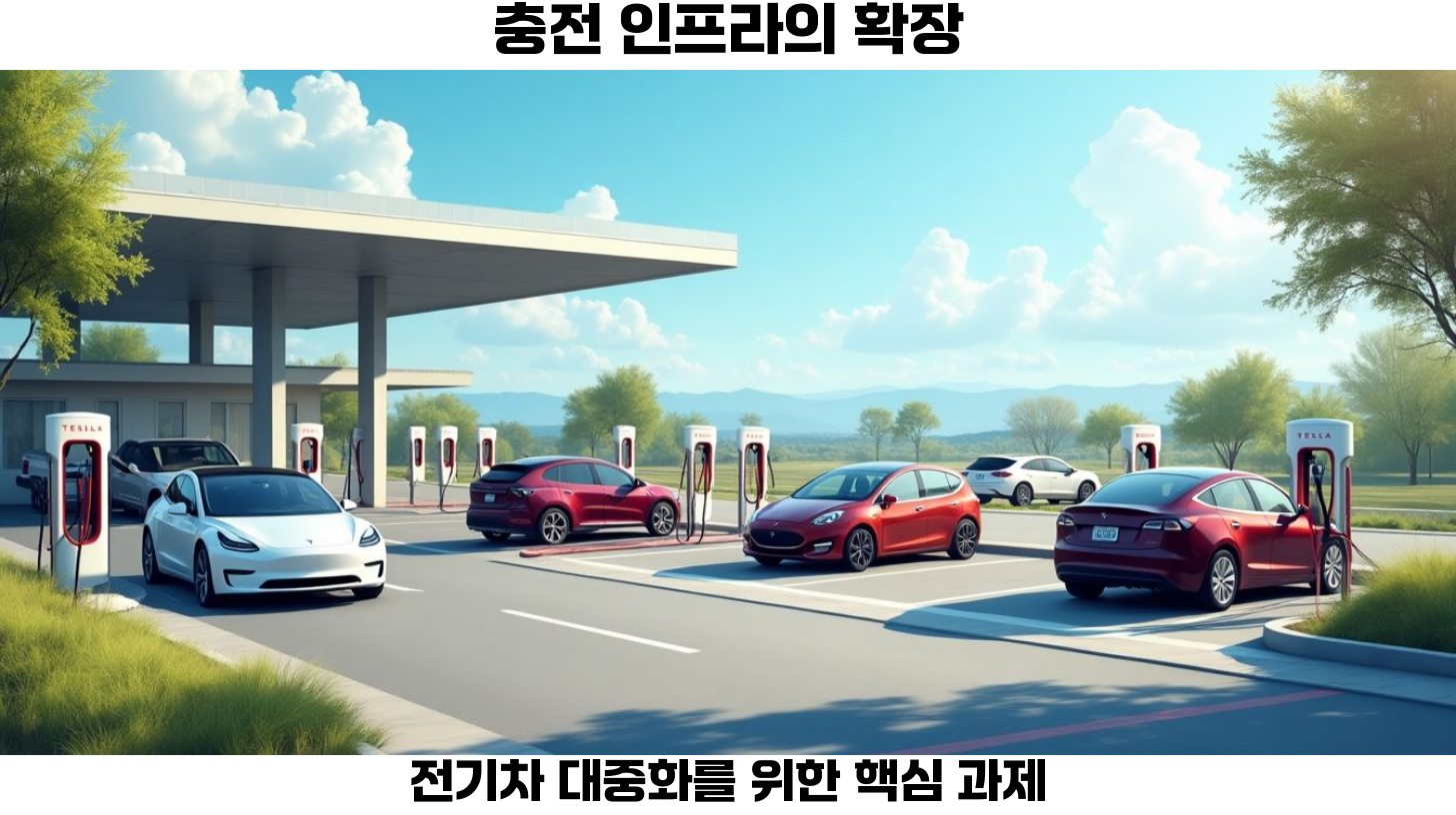 2023년 전기차 발전: 테슬라 배터리 기술과 충전 인프라의 미래 4 충전 인프라의 현주소: 전기차 사용자에게 필요한 정보