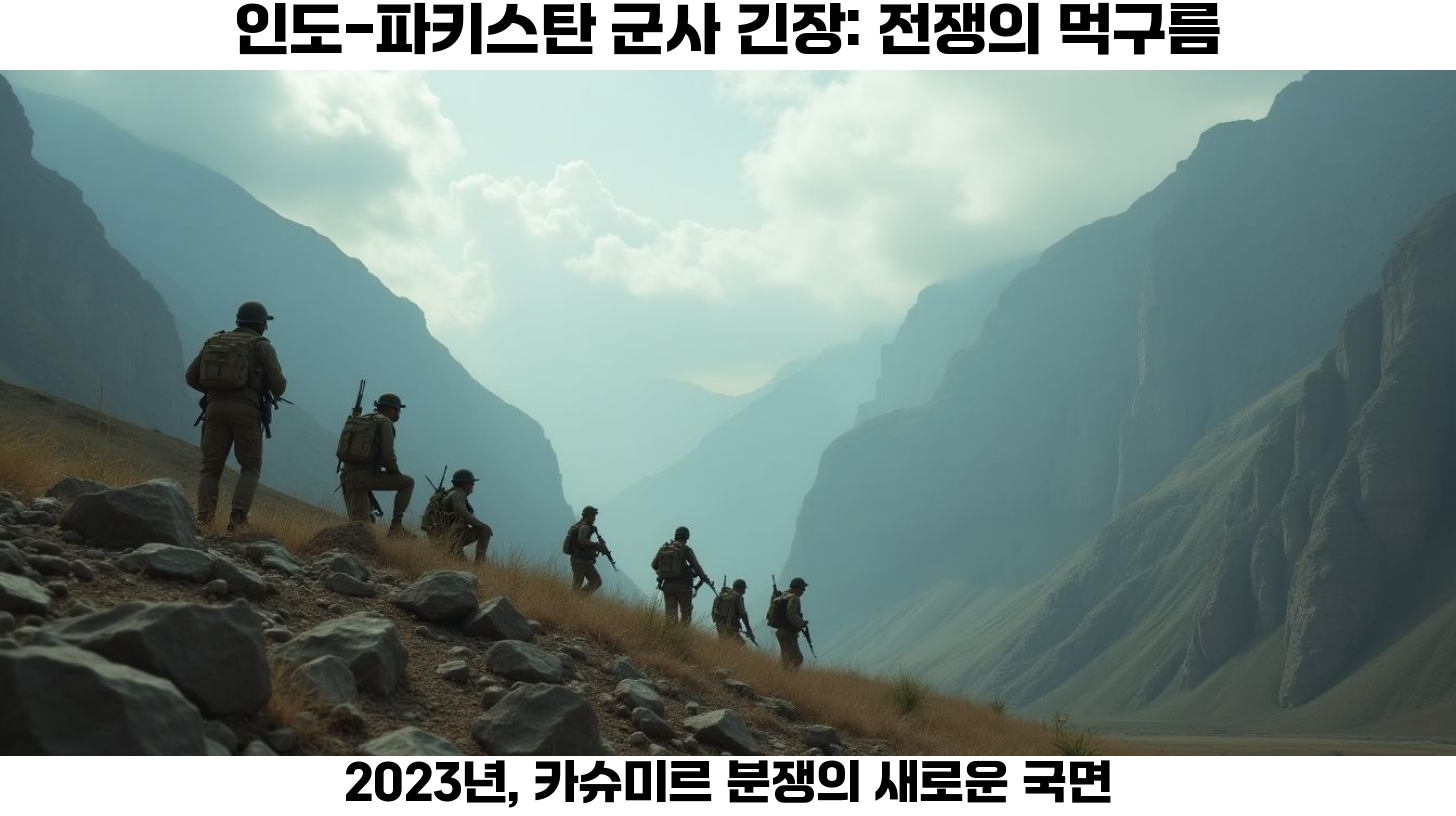 인도-파키스탄 군사 긴장 고조: 전면전으로 치닫는 상황 2 파키스탄의 대규모 군사훈련과 전투 준비 태세