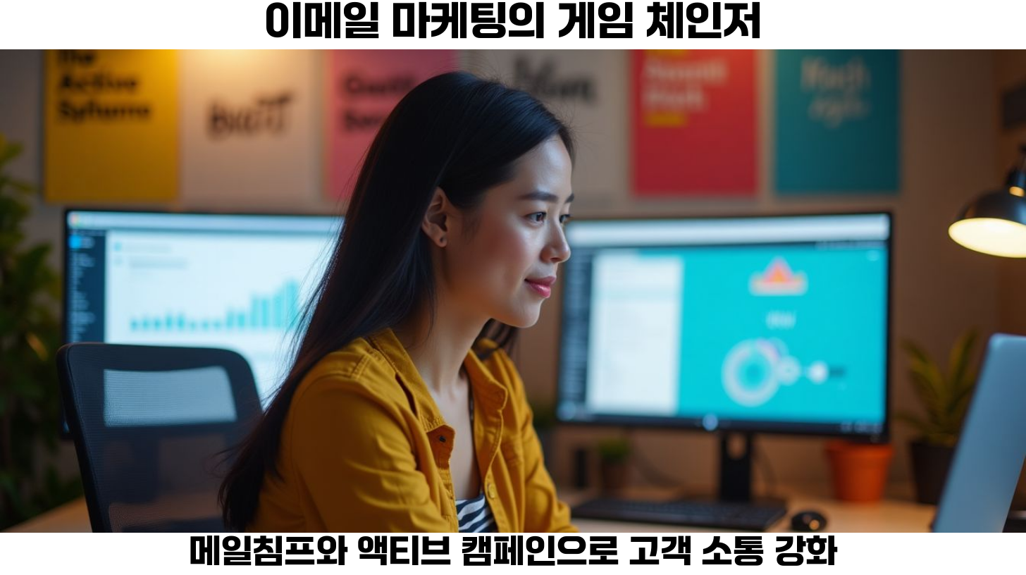 메일침프의 인터페이스