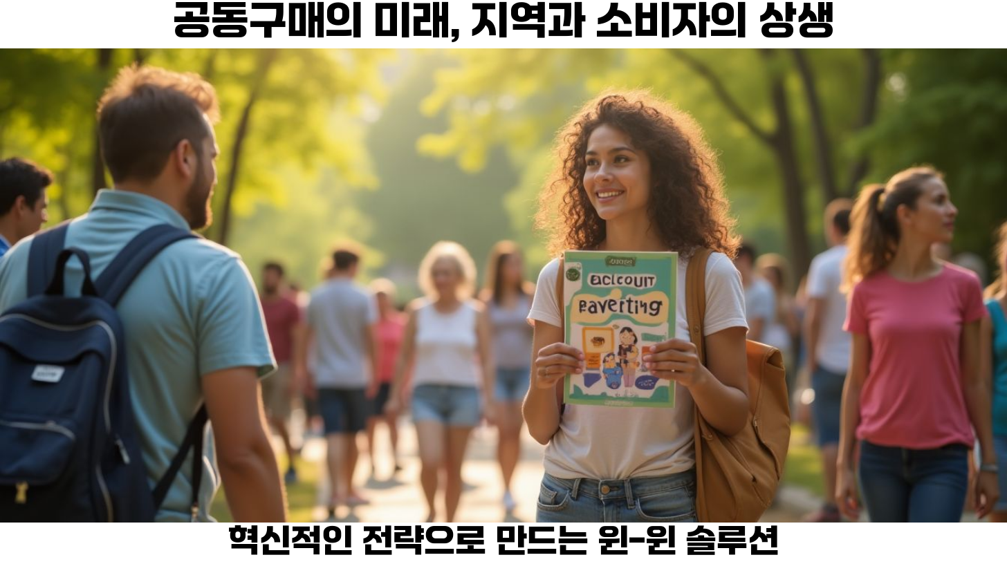 네번째, 공동구매 자동화와 지역 기반 공동구매 활성화 전략