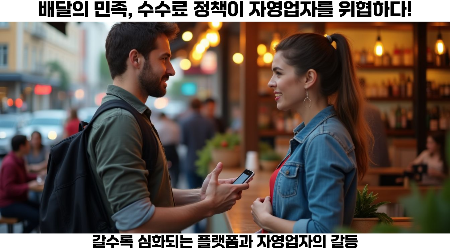 배민 수수료 정책, 자영업자들에게 어떤 영향을 미치나