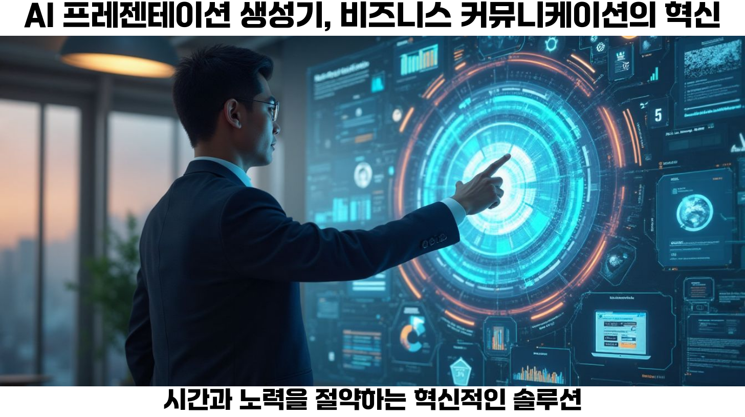 AI 프레젠테이션 생성기로 시간과 노력을 절약하세요 2 슬라이드 자동 생성으로 효율적인 발표 자료 만들기