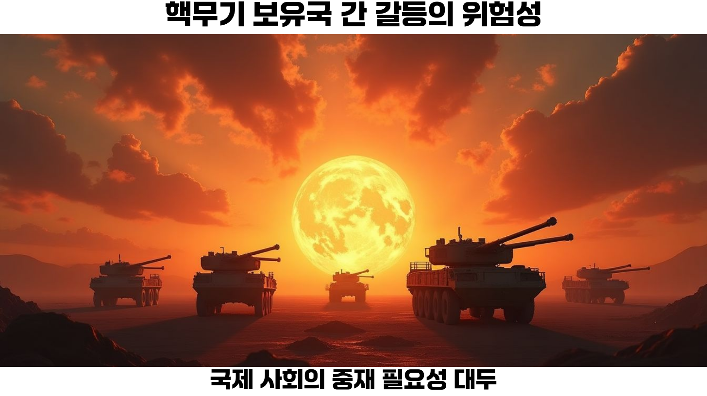 인도-파키스탄 군사 긴장 고조, 전면전 가능성 우려 5 국제 사회의 개입